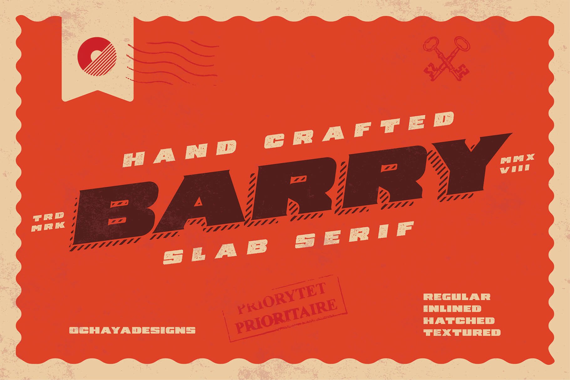 Barry | 4 Font Styles cover image.