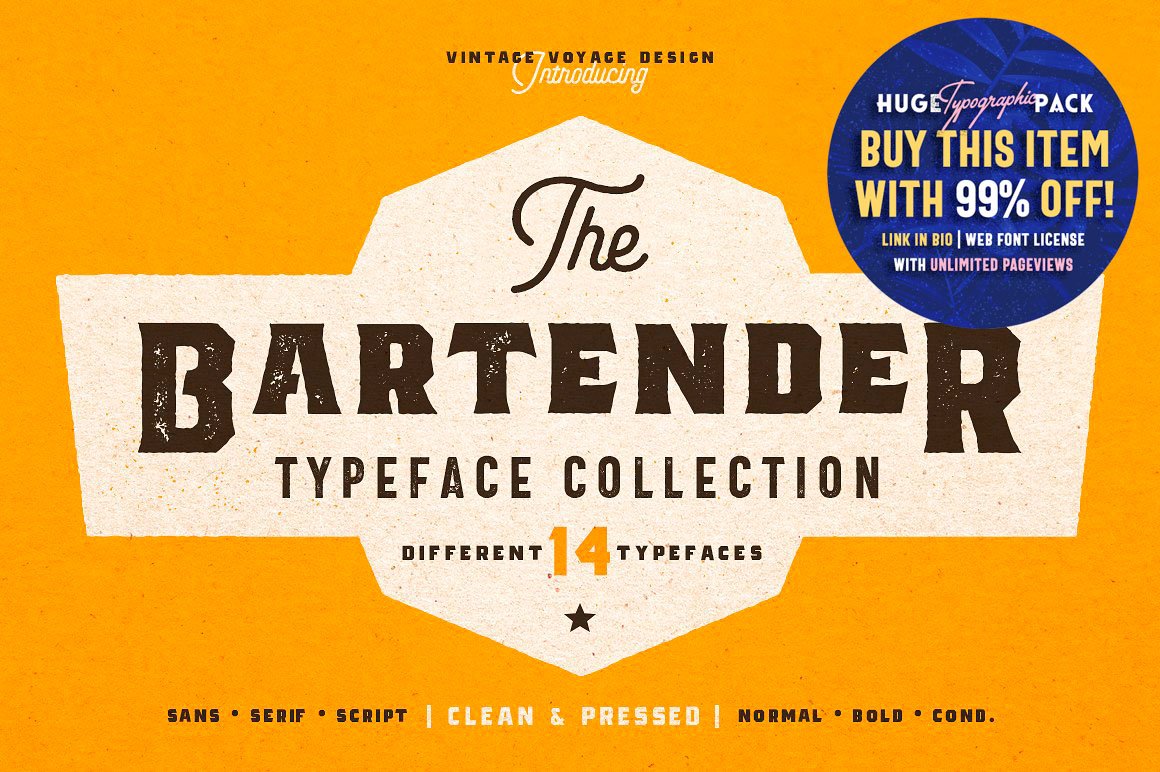 The Bartender Collection preview image.