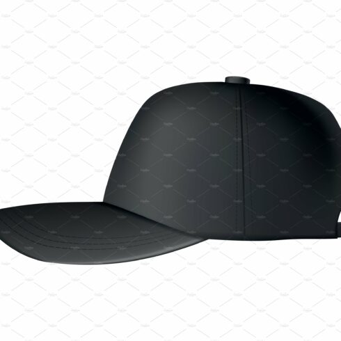 Baseball cap. Realistic baseball cap cover image.