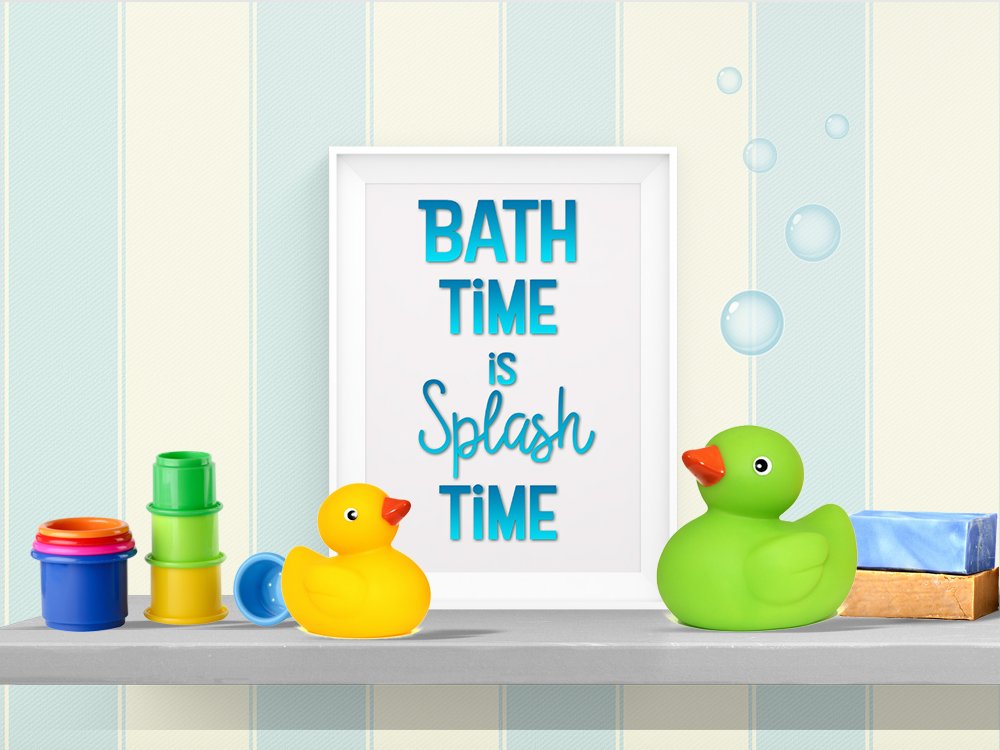 bath time is splash time psd mockup 900