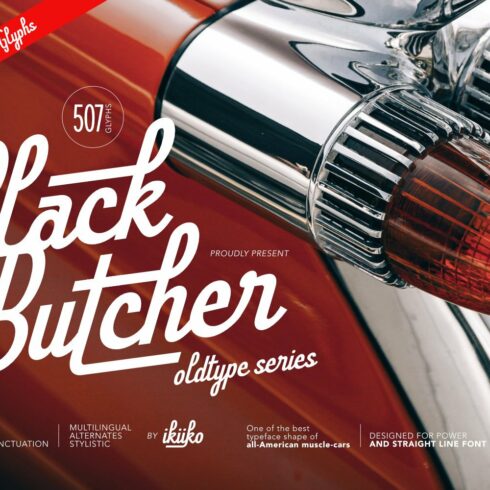 Black Butcher - Oldtype Series cover image.