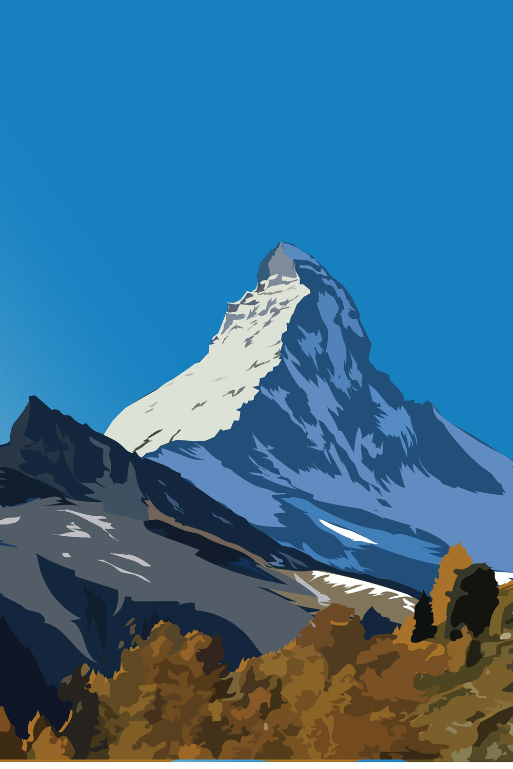 Mountain Matterhorn pinterest preview image.