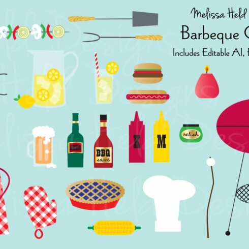 Barbecue Clipart cover image.