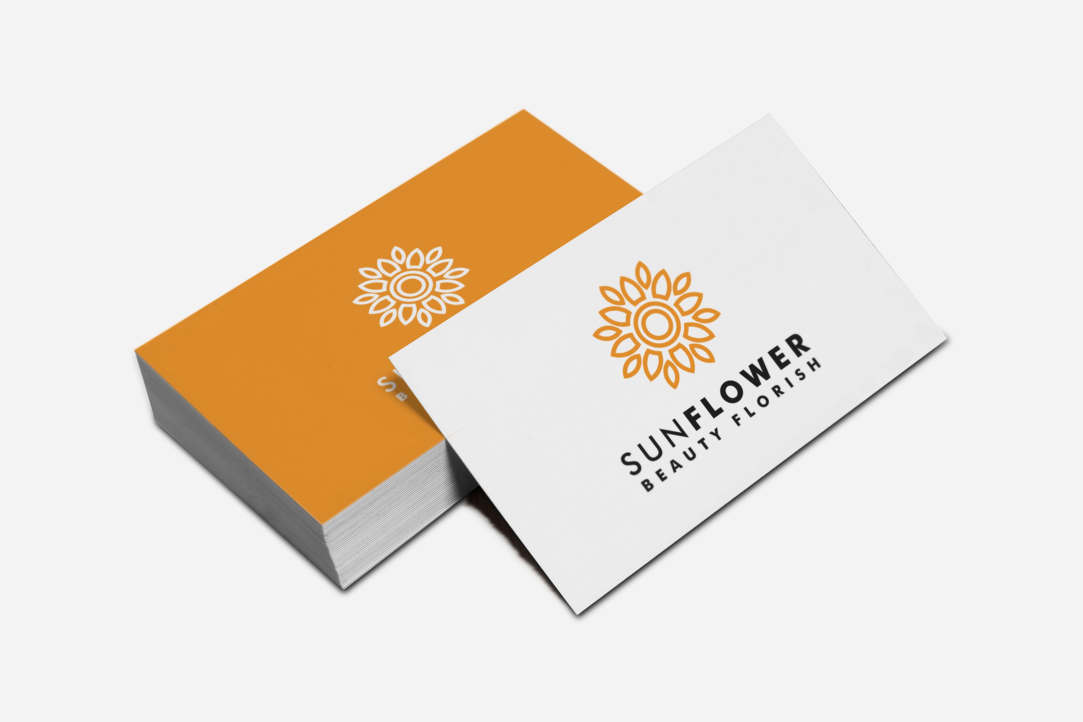 Sunflower logo design cover image.