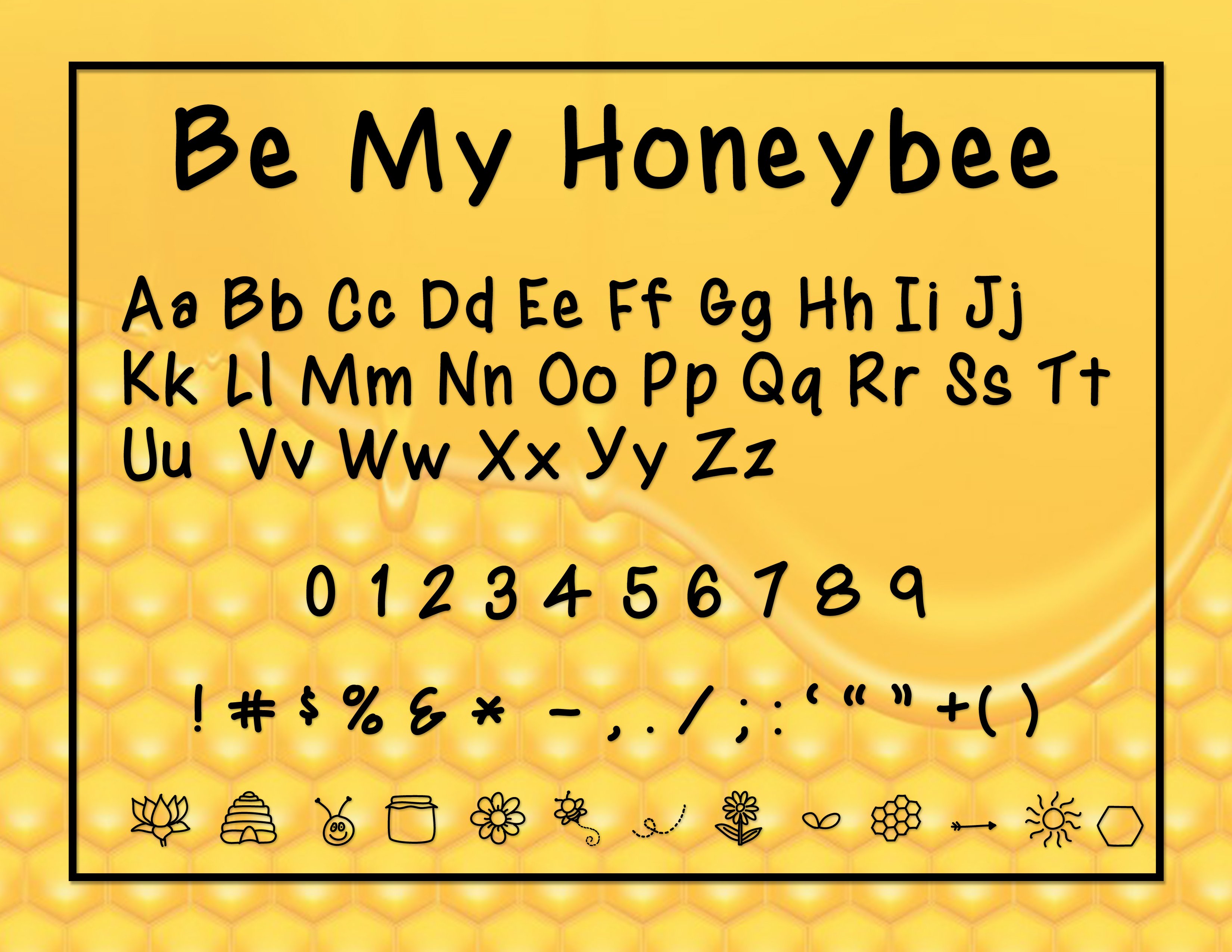 Be My Honeybee preview image.