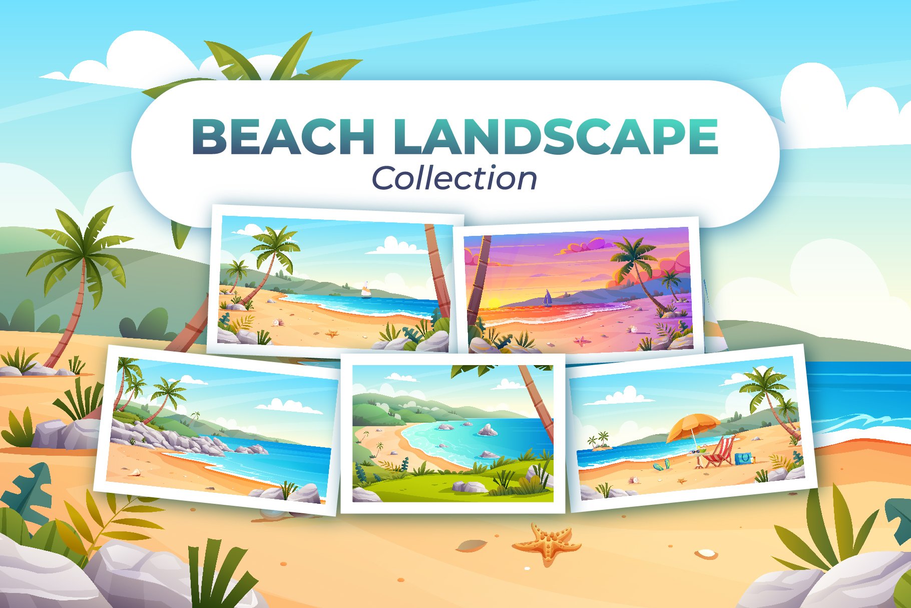Beach Landscape Collection cover image.