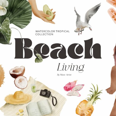 Beach Living Tropical Collection cover image.