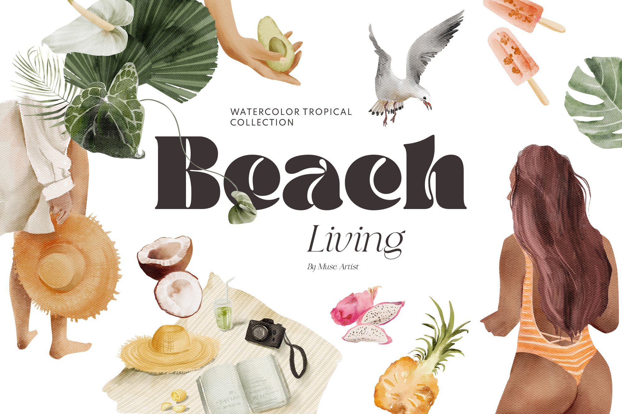 Beach Living Tropical Collection cover image.