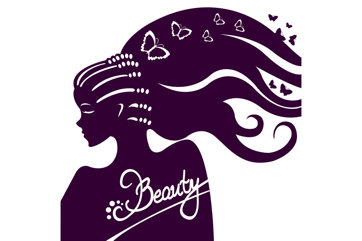 Girl, beauty salon cover image.