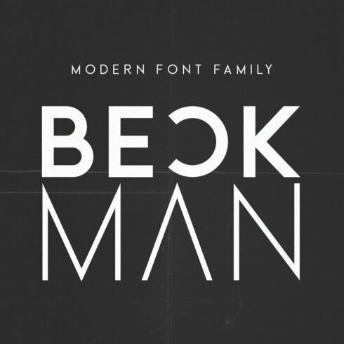 Beckman Modern Font cover image.