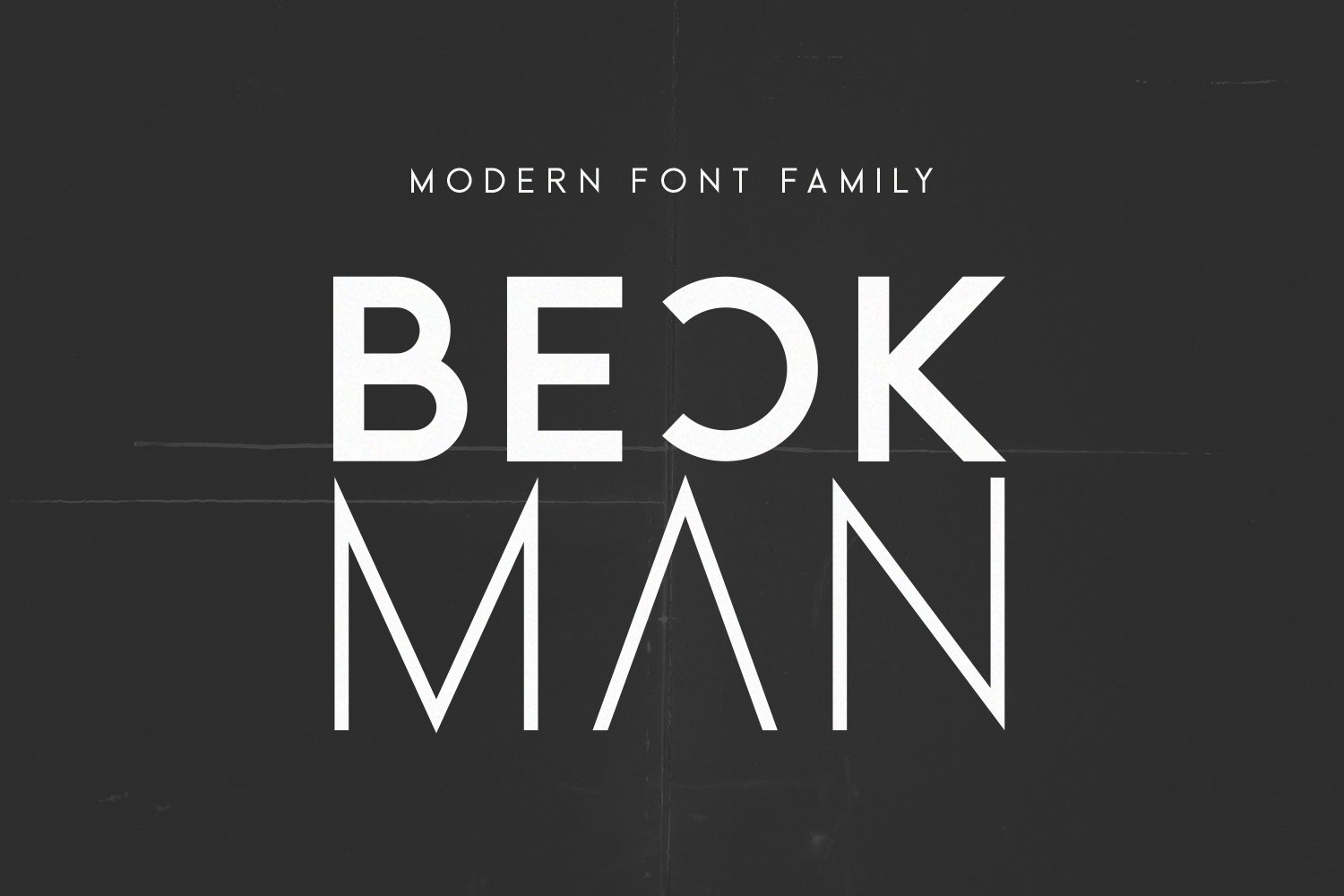 Beckman Modern Font cover image.