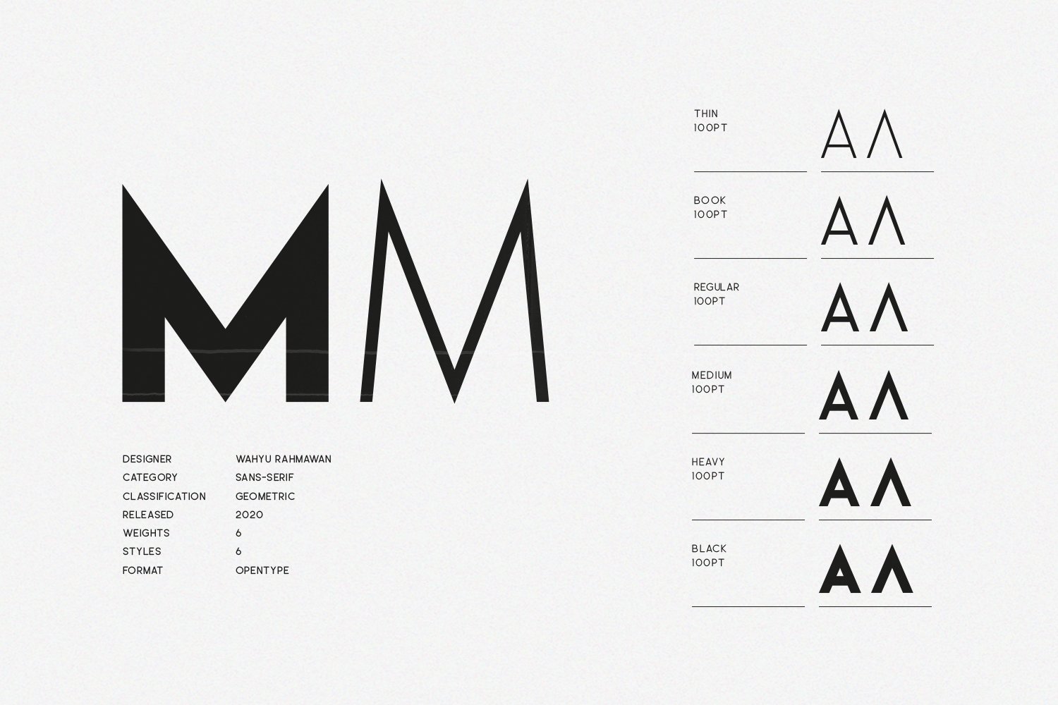 Beckman Modern Font preview image.