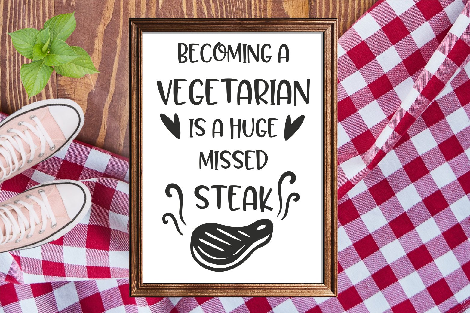 becoming a vegetarian is a huge missed steak 1 921