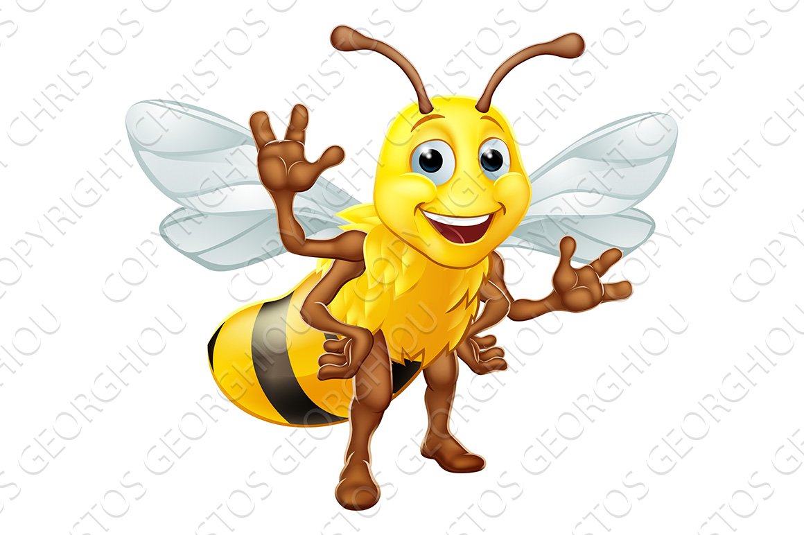 Bumble Honey Bee Bumblebee Cartoon cover image.