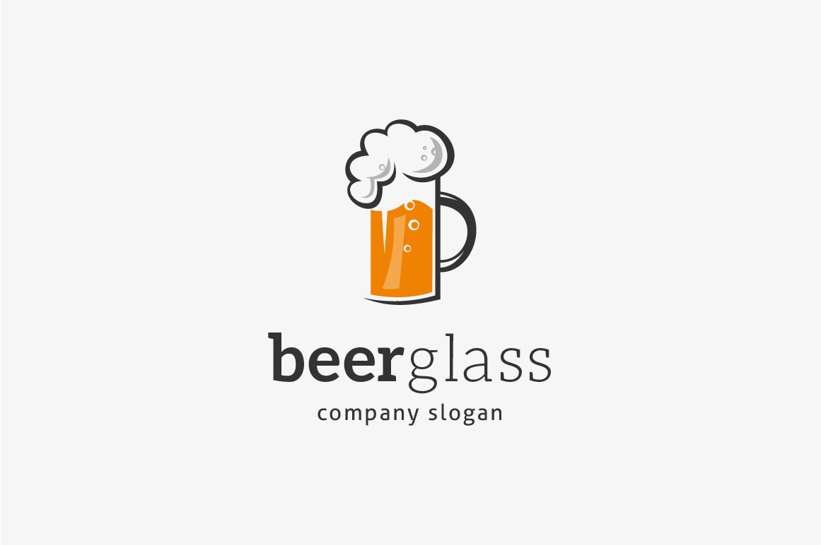 Beer Logo Template cover image.