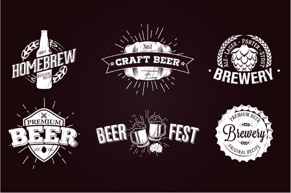 beer label and logos 28429 511