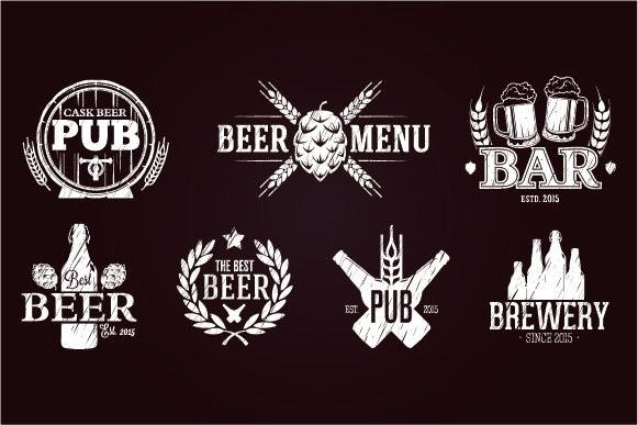beer label and logos 28529 137