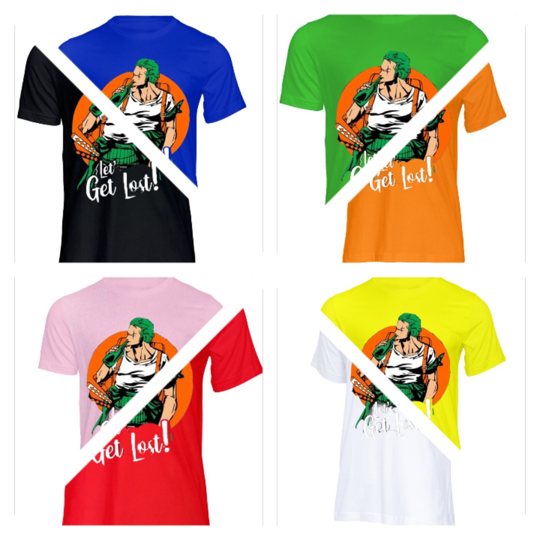 Alpha Male T shirt's Desings in 7 DIFFERENT COLORS preview image.