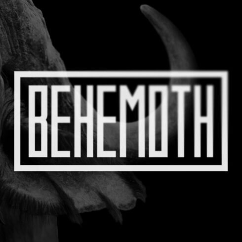 Behemoth Typeface cover image.