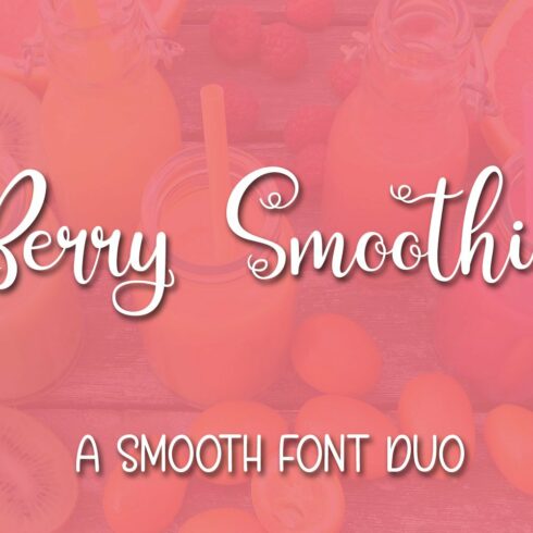 Berry Smoothies cover image.