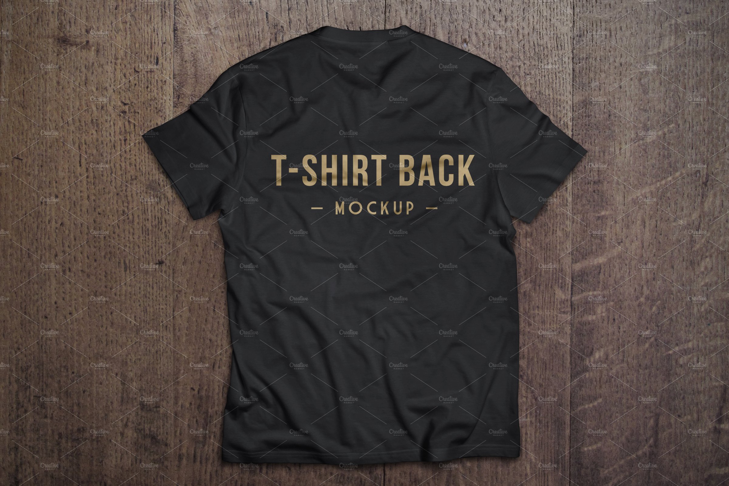 T-Shirt Mockups (Front and Back) preview image.