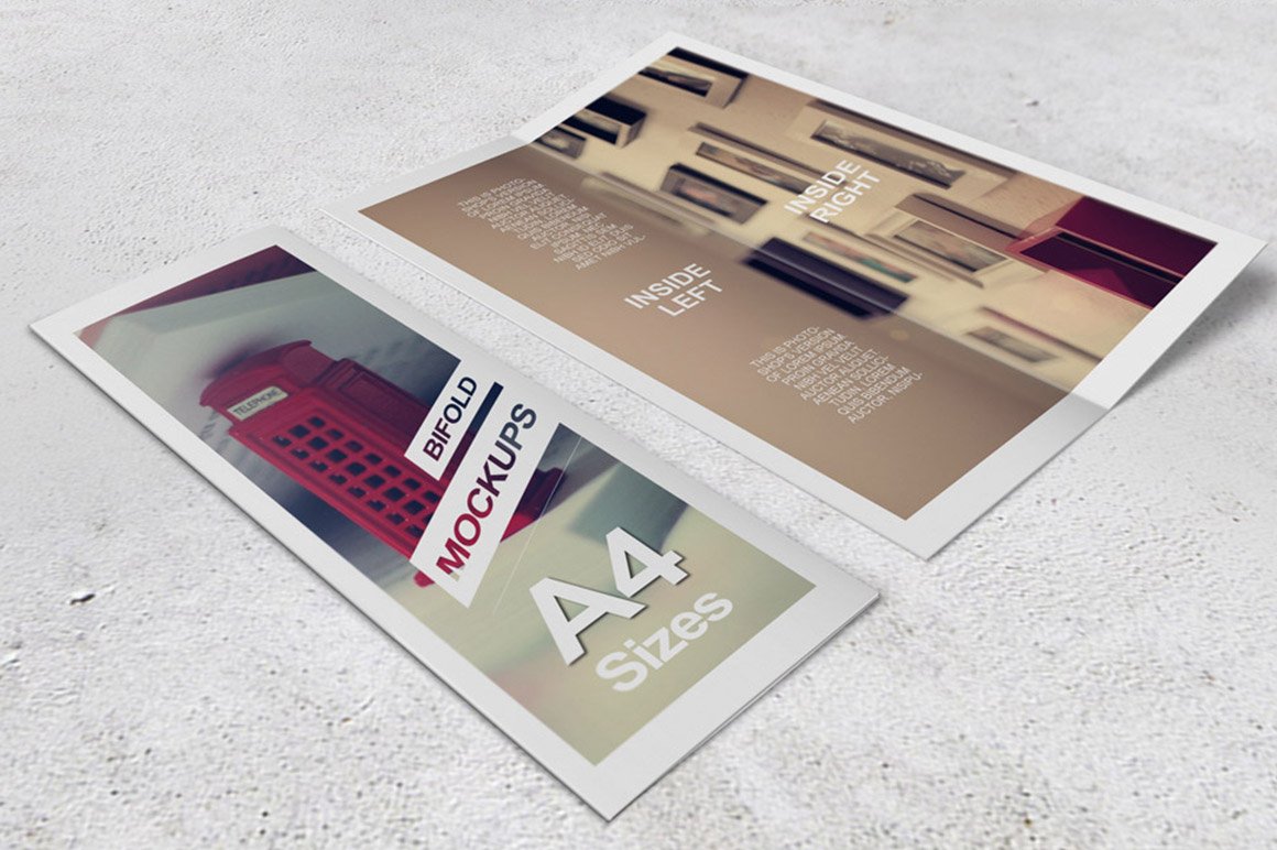 bifold brochure mockups 28429 527