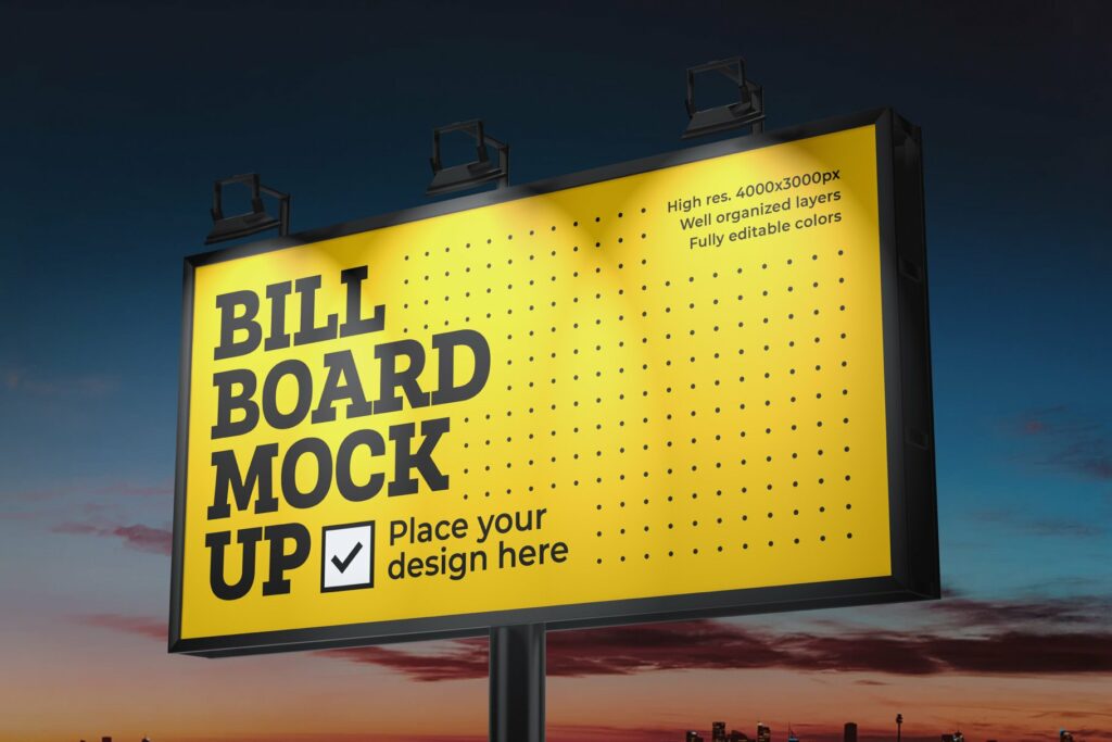 Billboard Mockup Set | Advertising – MasterBundles