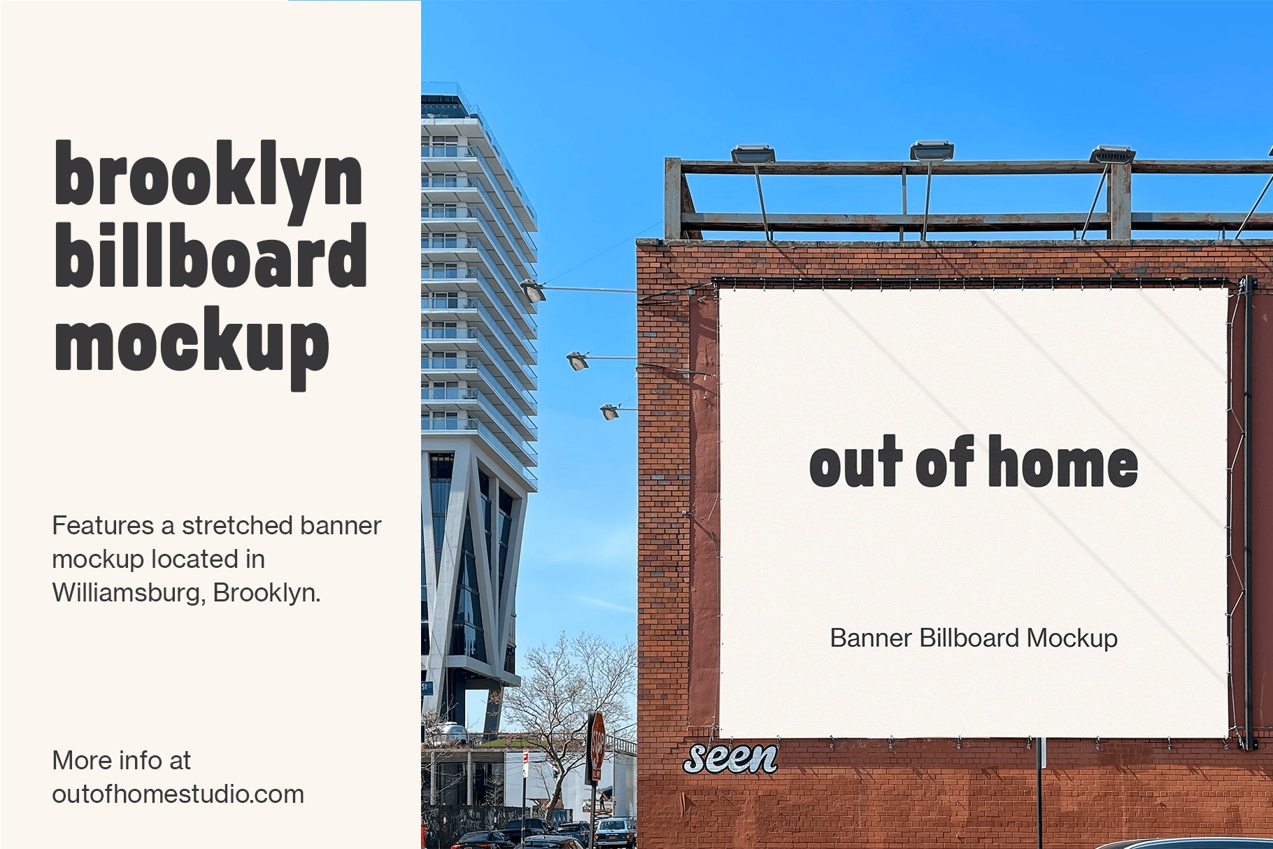 Brooklyn Billboard Mockup cover image.