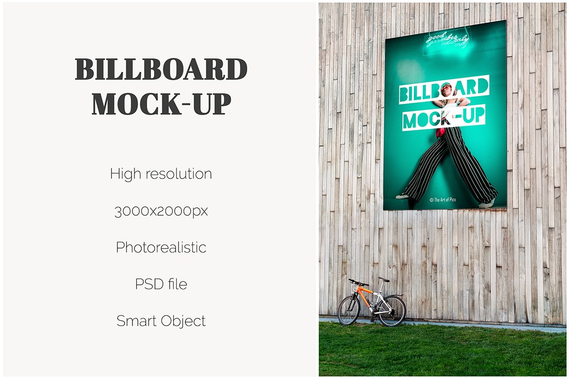 Huge Billboard Mock-up preview image.