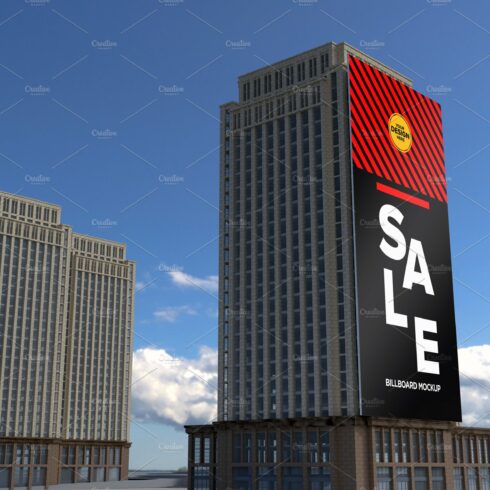 Advertising Billboard Mockup cover image.