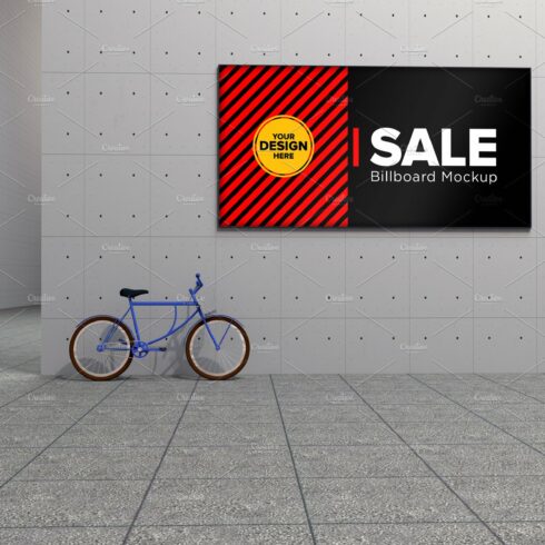 Advertising Billboard Mockup cover image.