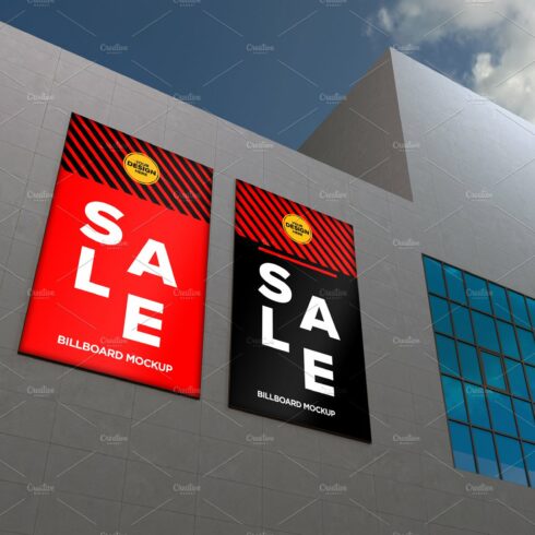 Advertising Billboard Mockup cover image.