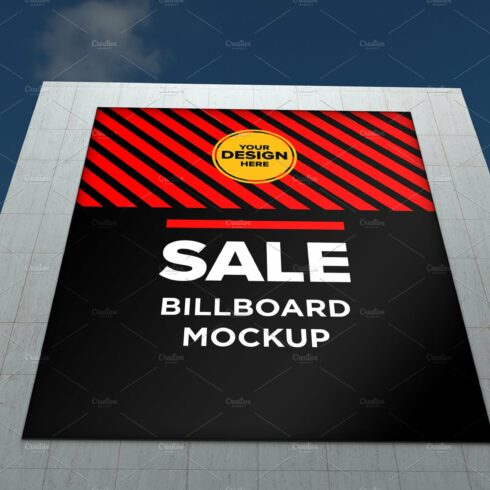 Advertising Billboard Mockup cover image.