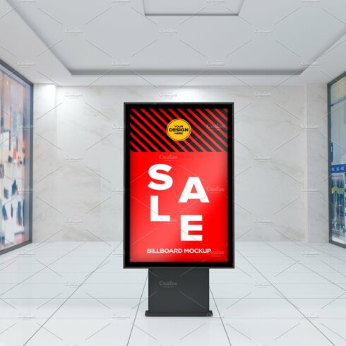 Advertising Billboard Mockup cover image.