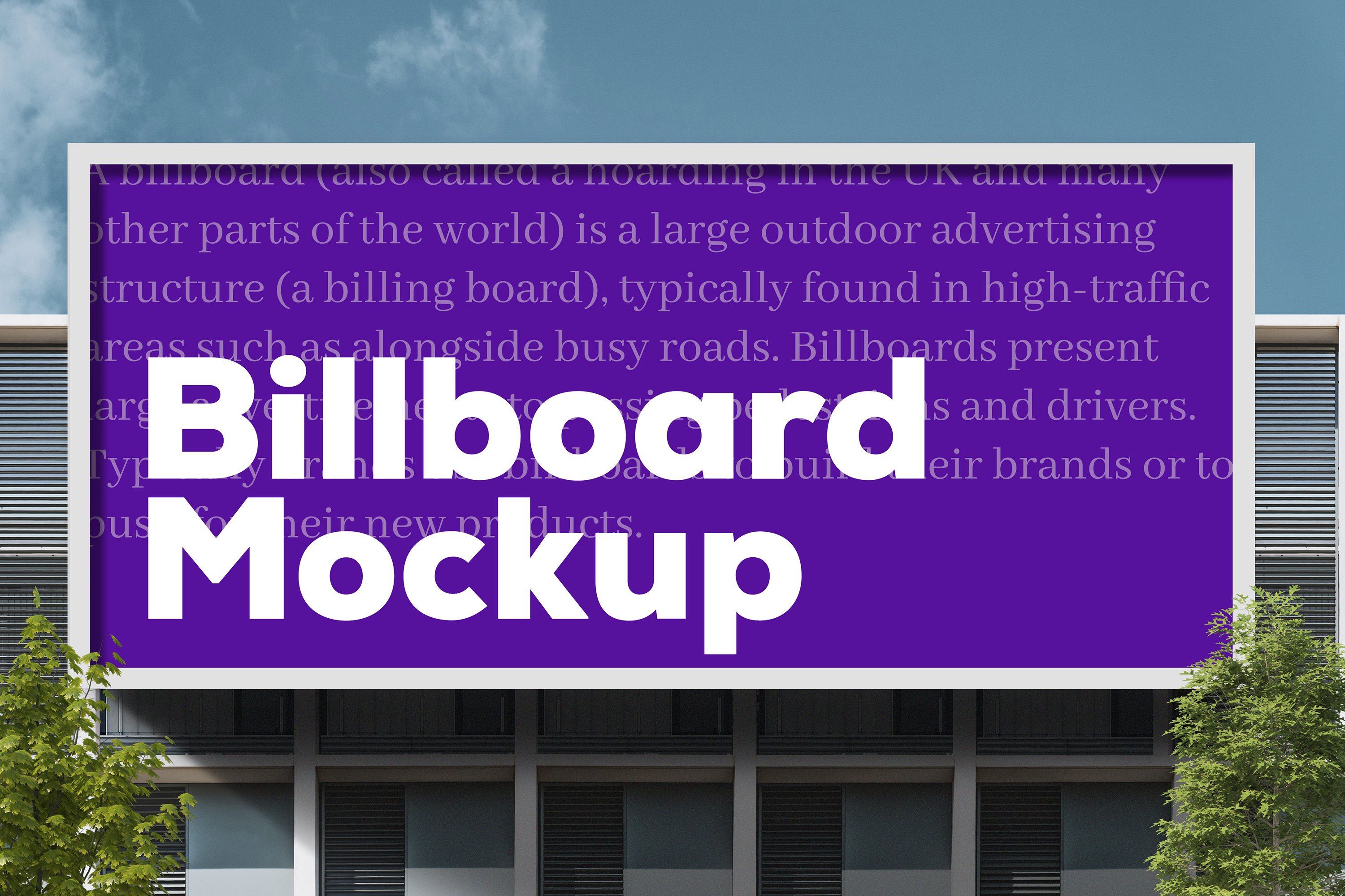 Billboard Mockup M1 cover image.