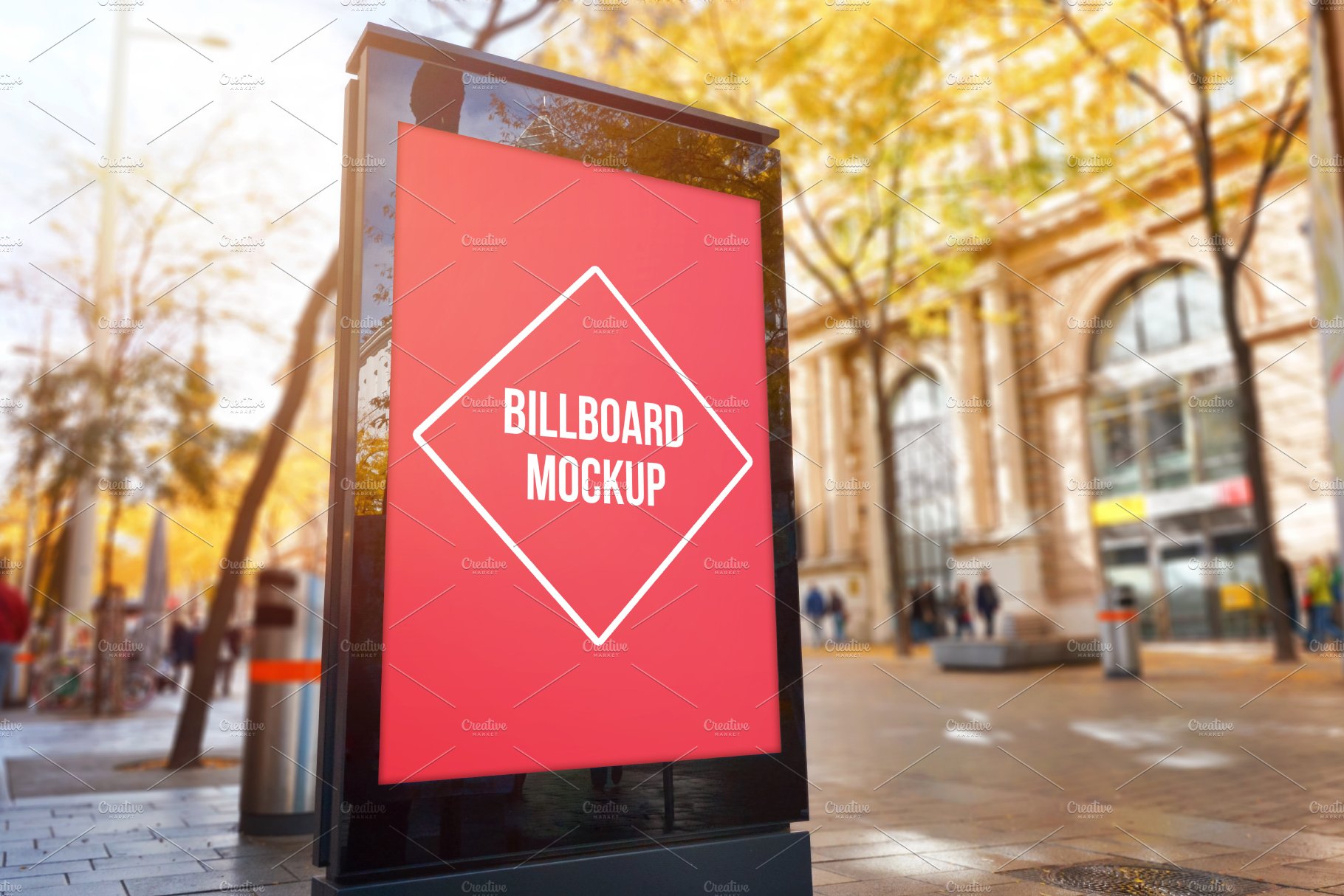 City billboard mockup cover image.