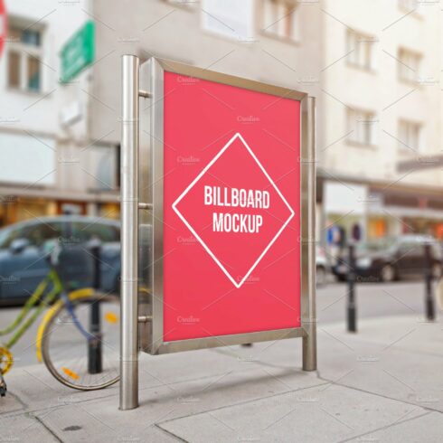 Street billboard mockup cover image.