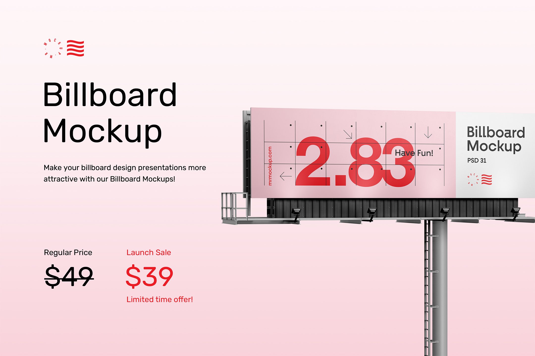 Billboard Mockups + Banners & Signs preview image.