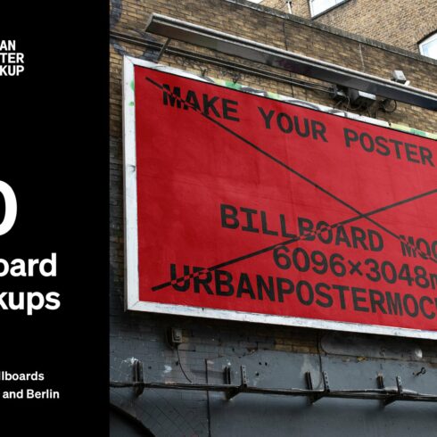 Billboard Mockup VOL.1 cover image.