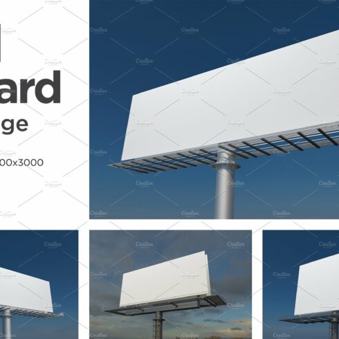 Advertising Billboard Mockup Set V-6 cover image.