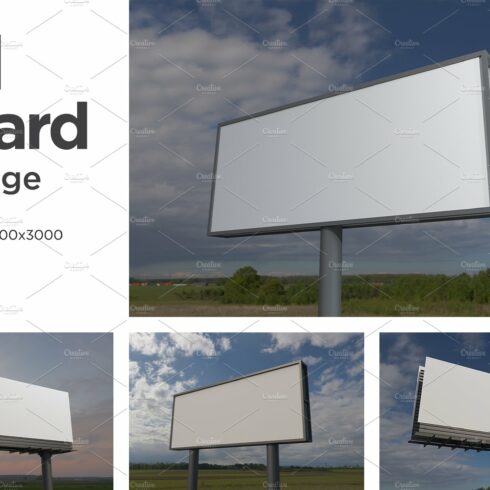 Advertising Billboard Mockup Set V-1 cover image.