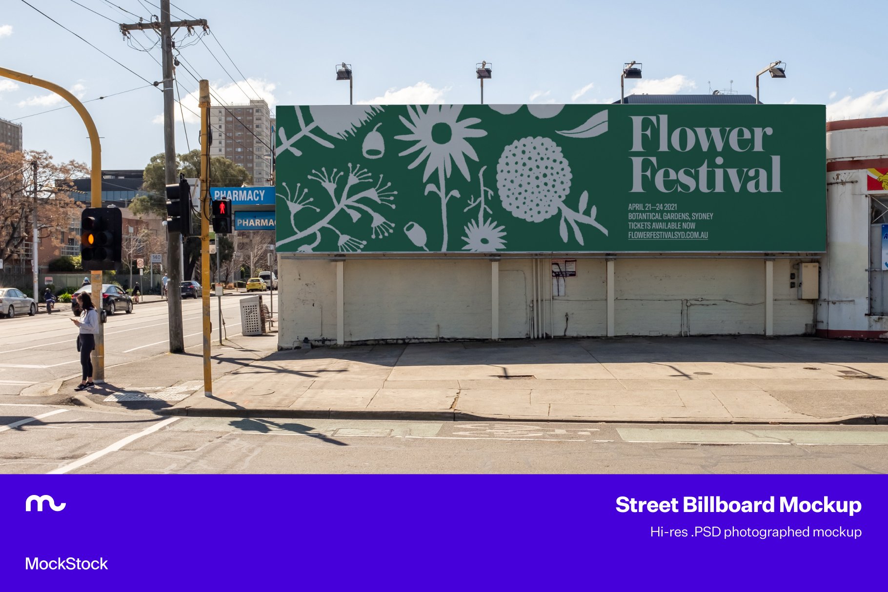 Street Billboard Mockup Landscape cover image.