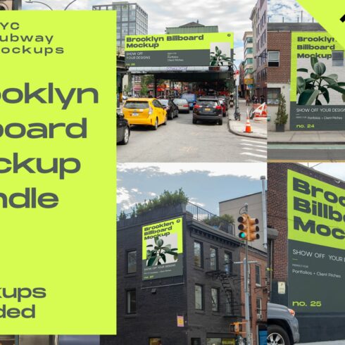 NEW Mockup Bundle Brooklyn Billboard cover image.