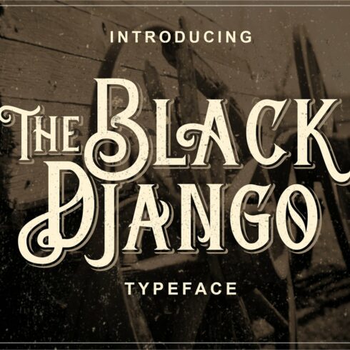 Black Django Typeface cover image.