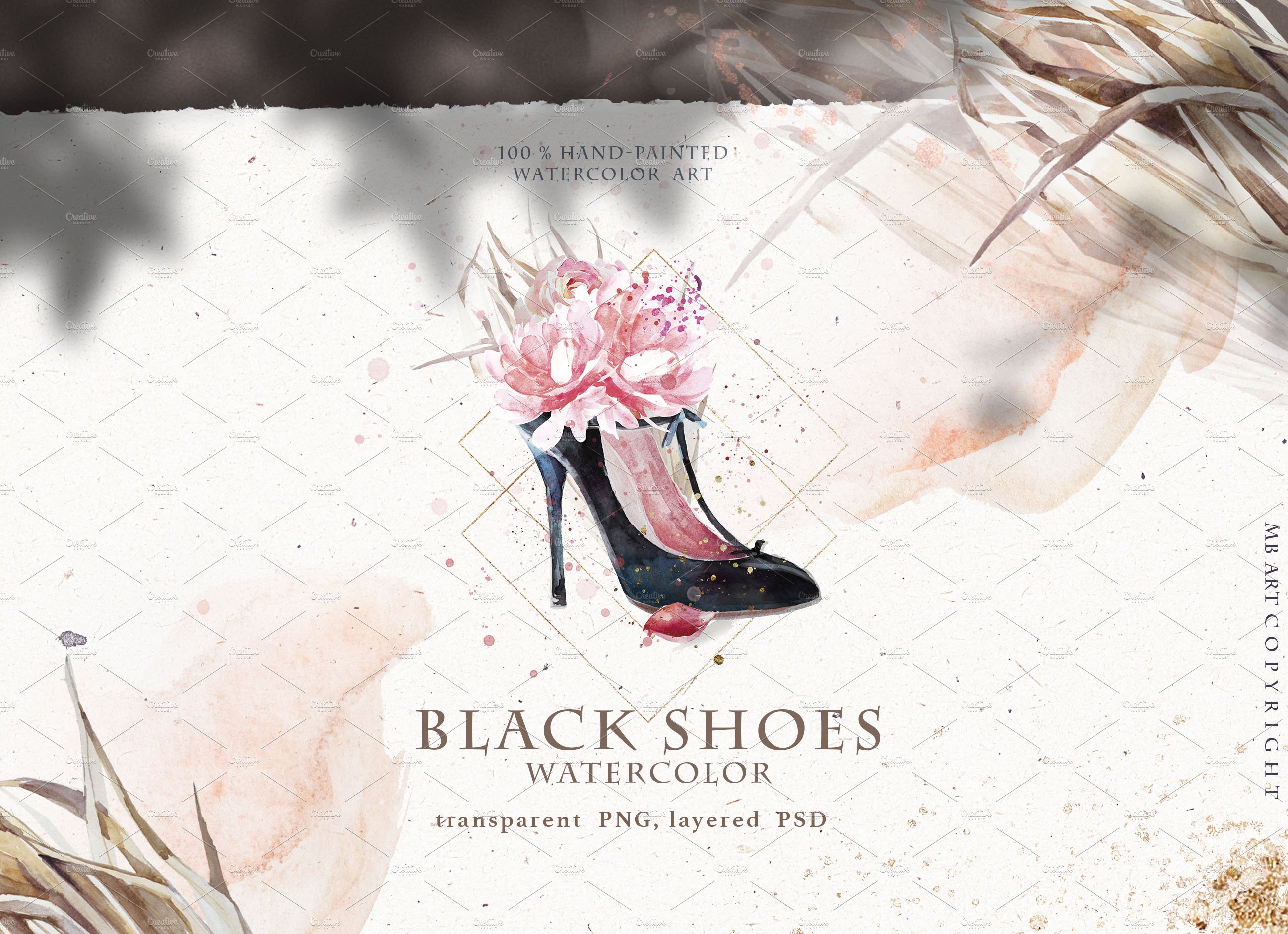 black shoe 936