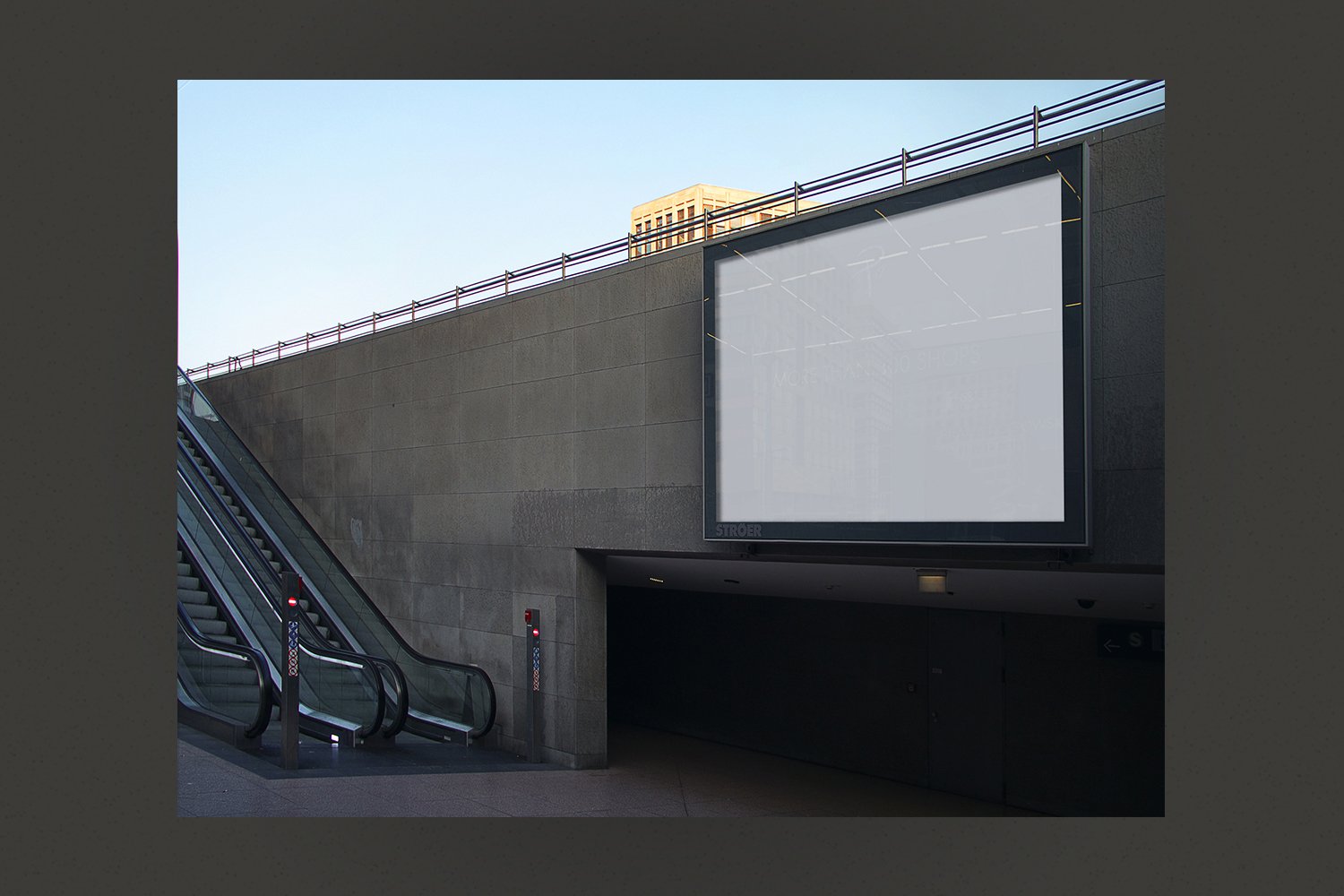 Mockup - Billboard - Tunnel preview image.