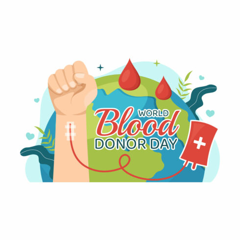 15 World Blood Donor Day Illustration cover image.