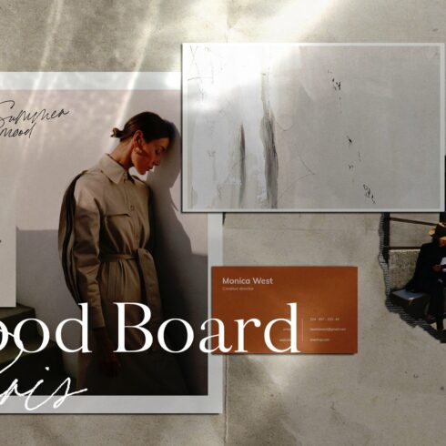 Mood Board Paris / Mockup cover image.