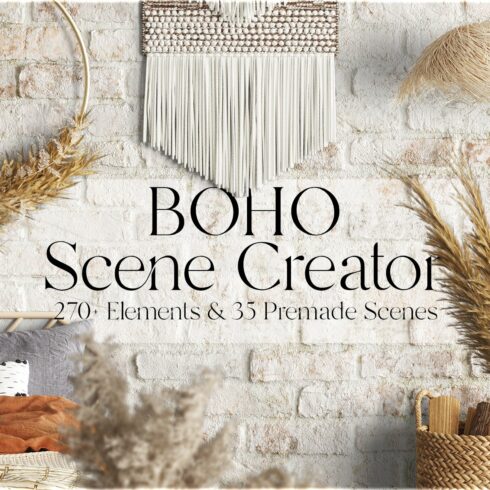 Boho Style Scene Creator - Frames cover image.