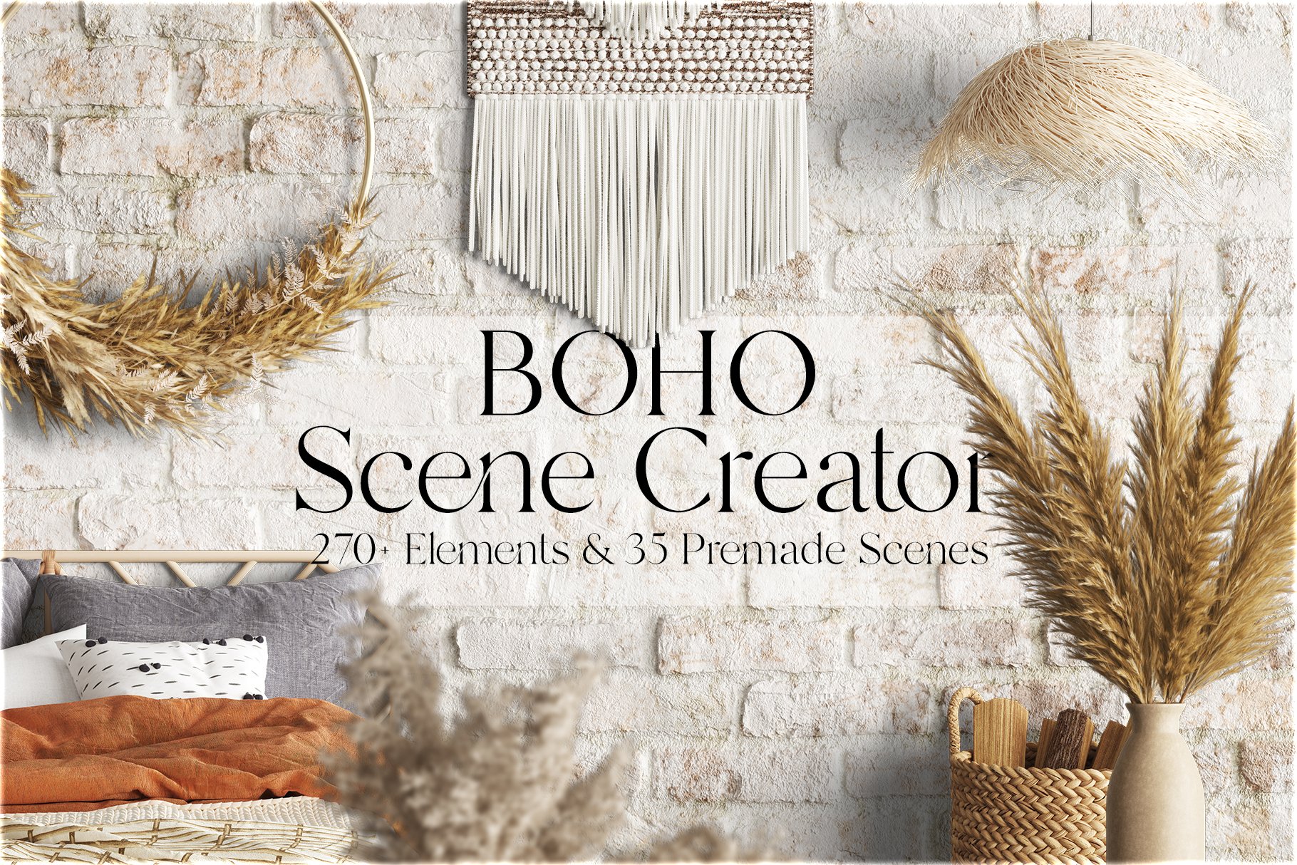 Boho Style Scene Creator - Frames cover image.